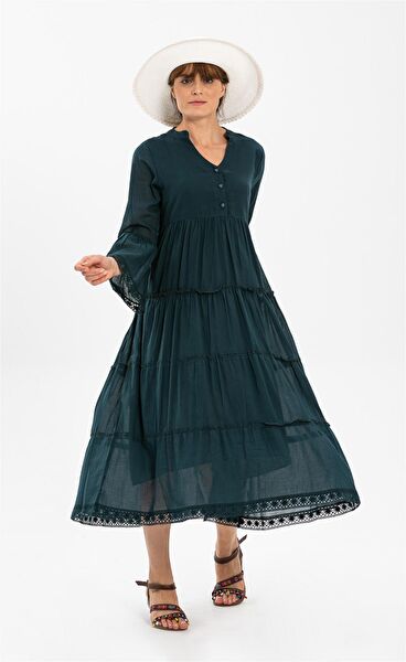 Eliş Şile Bezi Günlük Elbise