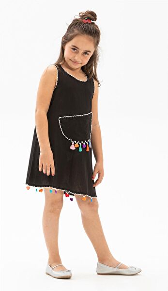 Eliş Şile Bezi Kız Çocuk Elbise