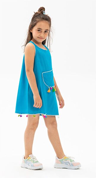 Eliş Şile Bezi Kız Çocuk Elbise