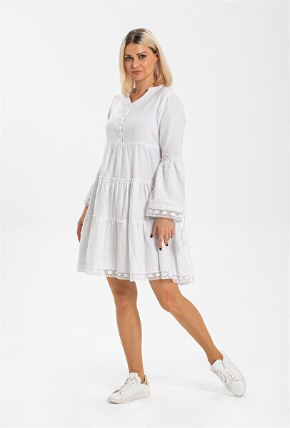 Eliş Şile Bezi Günlük Elbise