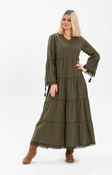 Eliş Şile Bezi Günlük Elbise