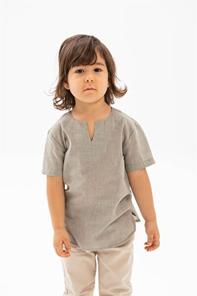 Eliş Şile Bezi Erkek Çocuk Tişört