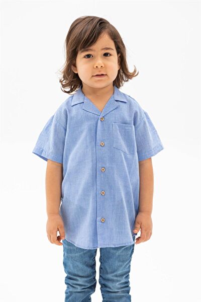 Eliş Şile Bezi Erkek Çocuk Gömlek
