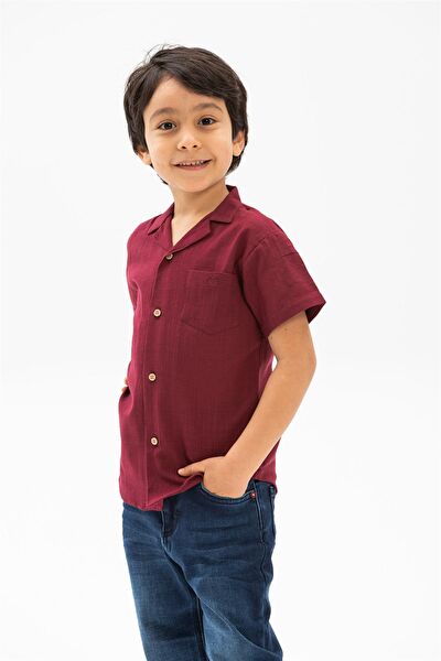 Eliş Şile Bezi Erkek Çocuk Gömlek