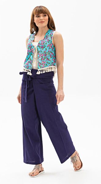 Eliş Şile Bezi Kadın Pantolon