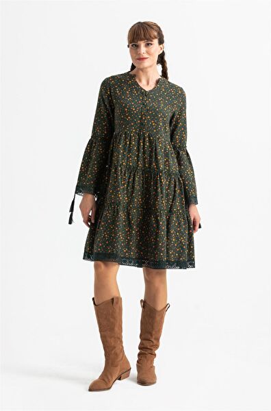 Eliş Şile Bezi Günlük Elbise