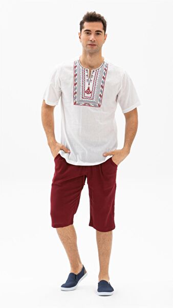 Eliş Şile Bezi Erkek Tişört