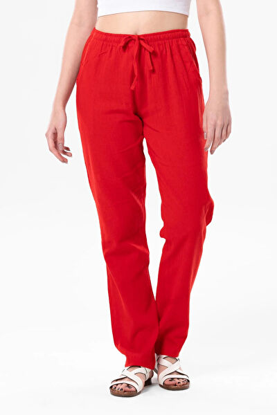 Eliş Şile Bezi Tesettür Pantolon