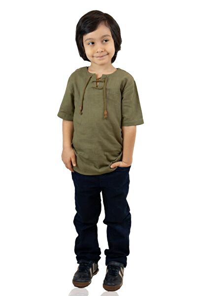 Eliş Şile Bezi Erkek Çocuk Tişört