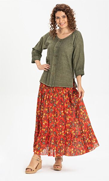 Eliş Şile Bezi Kadın Etek