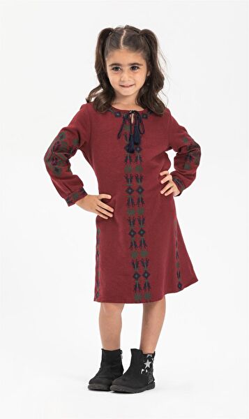 Eliş Şile Bezi Kız Çocuk Elbise
