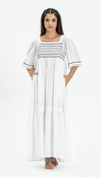 Eliş Şile Bezi Günlük Elbise