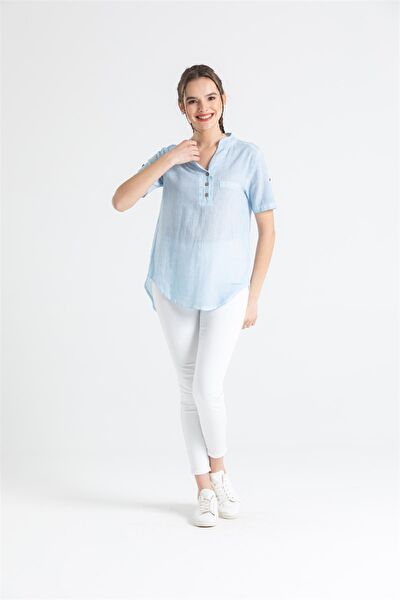 Eliş Şile Bezi Kadın Bluz