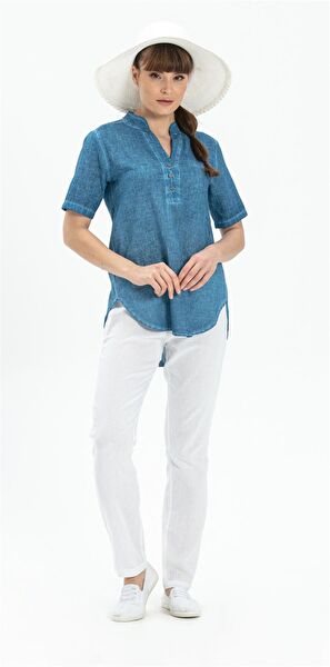 Eliş Şile Bezi Kadın Bluz