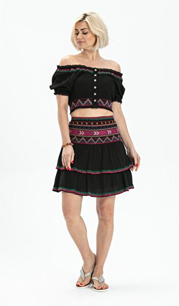 Eliş Şile Bezi Kadın Etek