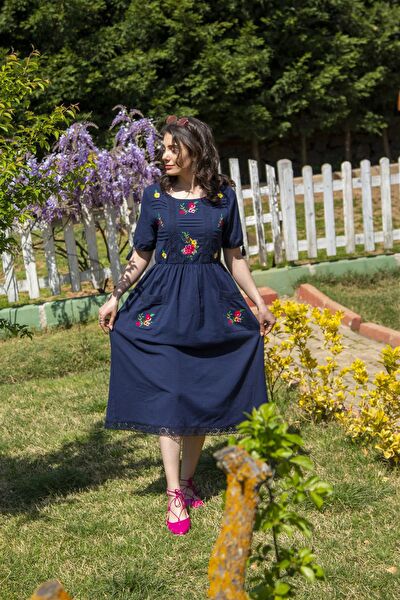 Eliş Şile Bezi Yazlık Elbise