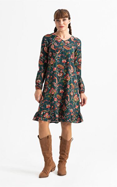 Eliş Şile Bezi Günlük Elbise