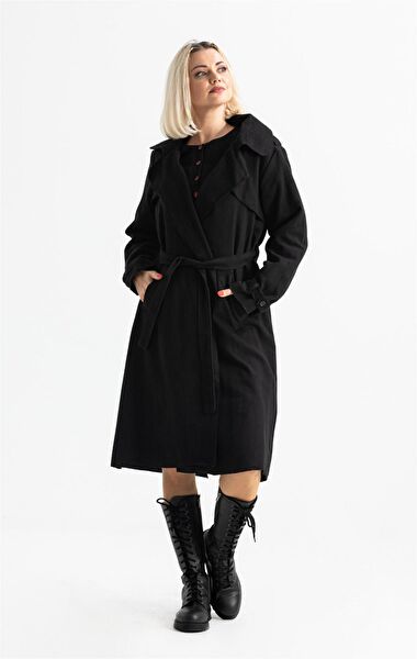 Eliş Şile Bezi Kadın Trençkot, Yağmurluk