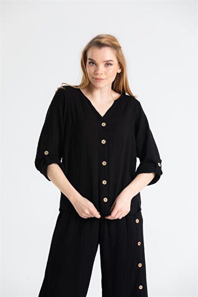 Eliş Şile Bezi Kadın Gömlek