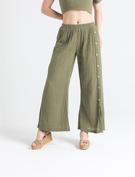 Eliş Şile Bezi Kadın Pantolon