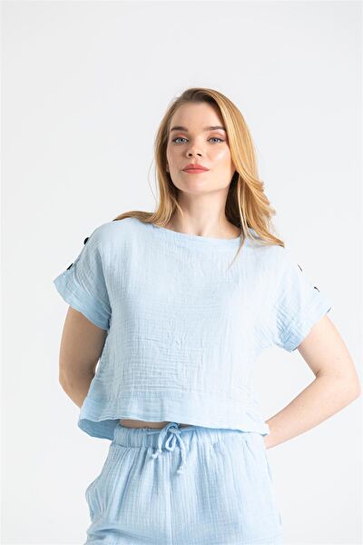 Eliş Şile Bezi Kadın Bluz