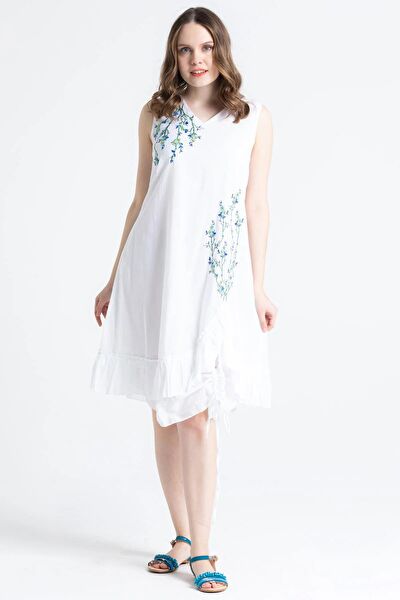 Eliş Şile Bezi Günlük Elbise