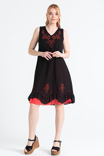 Eliş Şile Bezi Günlük Elbise