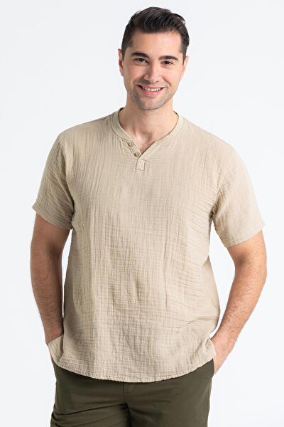 Eliş Şile Bezi Erkek Tişört