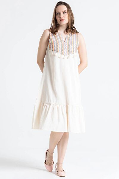 Eliş Şile Bezi Günlük Elbise