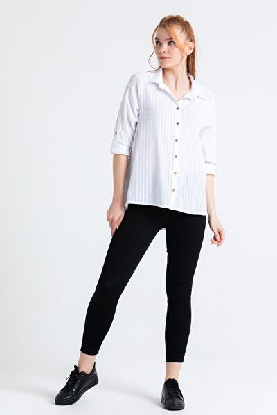 Eliş Şile Bezi Kadın Gömlek