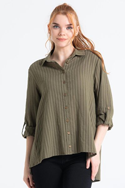Eliş Şile Bezi Kadın Gömlek