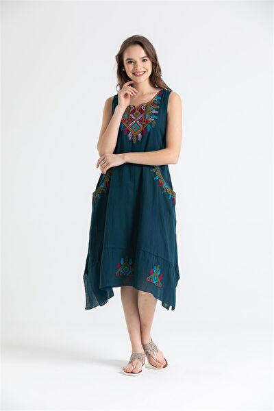 Eliş Şile Bezi Yazlık Elbise