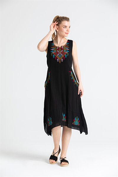 Eliş Şile Bezi Yazlık Elbise