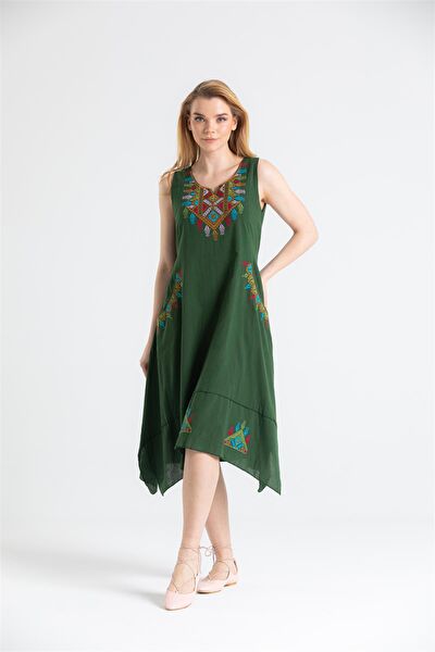 Eliş Şile Bezi Yazlık Elbise