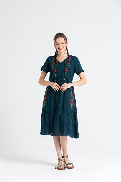 Eliş Şile Bezi Yazlık Elbise