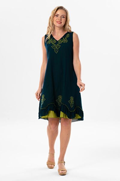 Eliş Şile Bezi Günlük Elbise