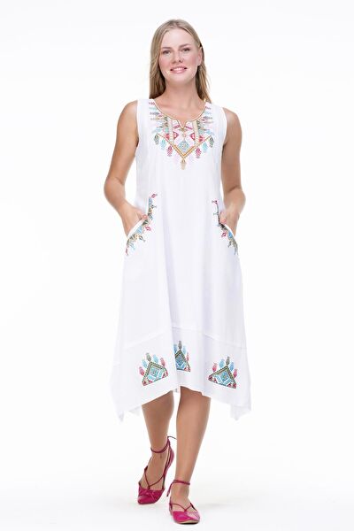 Eliş Şile Bezi Günlük Elbise