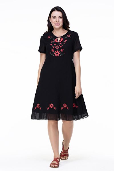 Eliş Şile Bezi Günlük Elbise