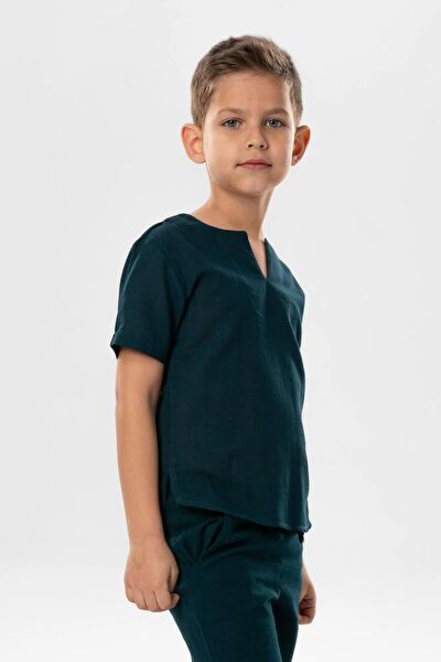 Eliş Şile Bezi Erkek Çocuk Tişört