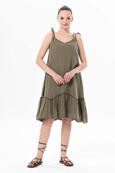 Eliş Şile Bezi Günlük Elbise