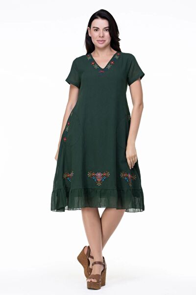 Eliş Şile Bezi Günlük Elbise