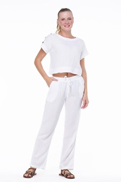 Eliş Şile Bezi Kadın Pantolon