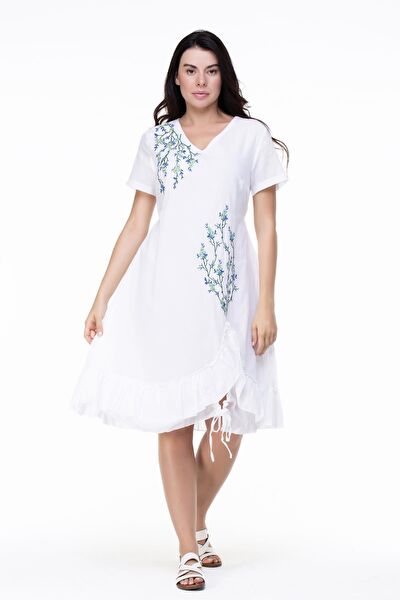 Eliş Şile Bezi Günlük Elbise