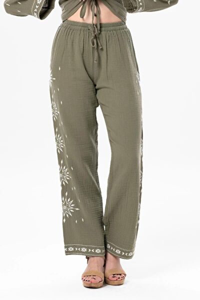Eliş Şile Bezi Kadın Pantolon