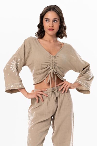 Eliş Şile Bezi Kadın Bluz