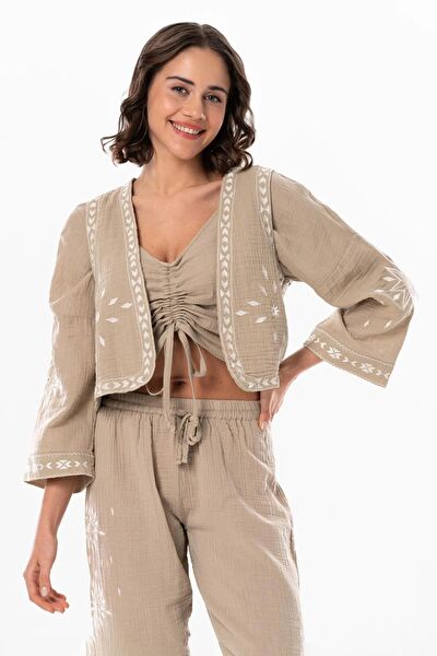 Eliş Şile Bezi Kadın Yelek