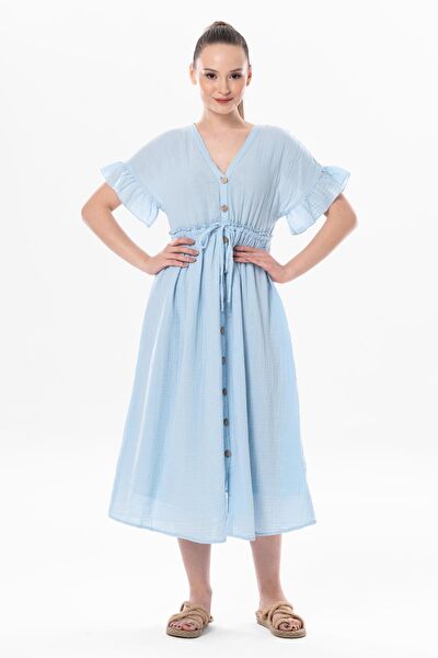 Eliş Şile Bezi Günlük Elbise