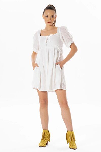 Eliş Şile Bezi Günlük Elbise