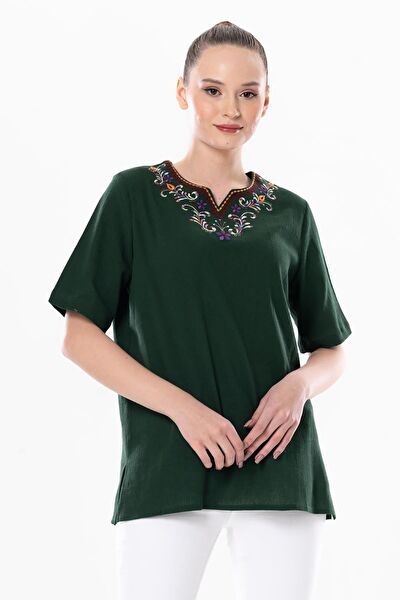 Eliş Şile Bezi Kadın Bluz