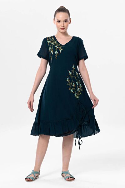 Eliş Şile Bezi Günlük Elbise